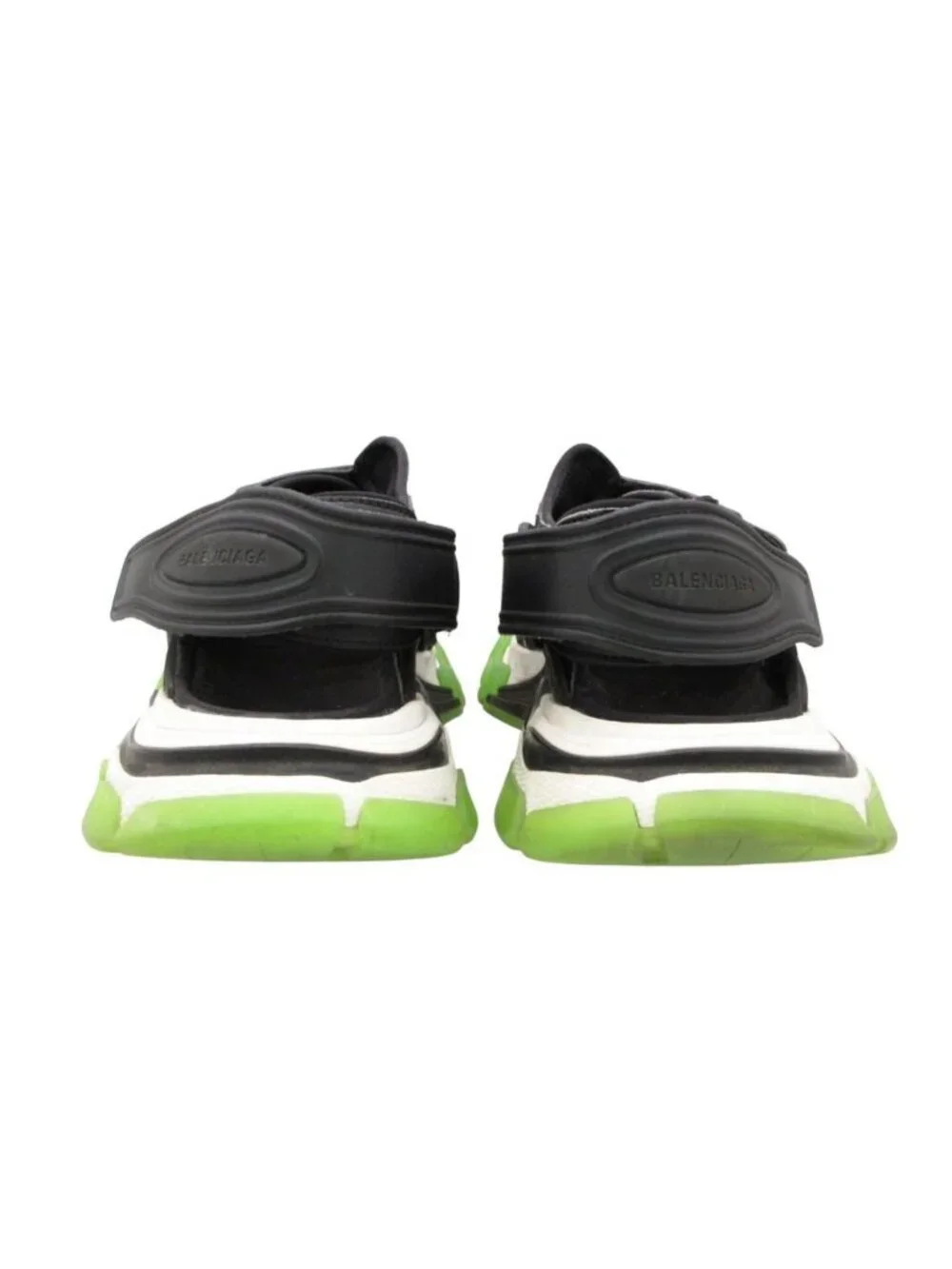 Balenciaga Sandals Track Belt Cross Shoes Black